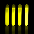 1 1/2" Mini Yellow Glow Sticks